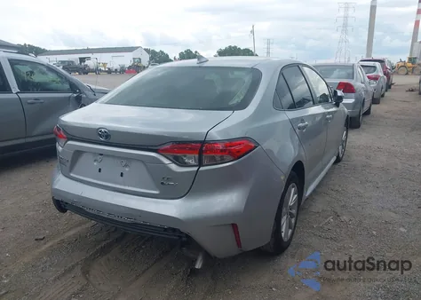 2025 Toyota Corolla Hybrid Le from USA, damaged, VIN JTDBCMFE4S3084450